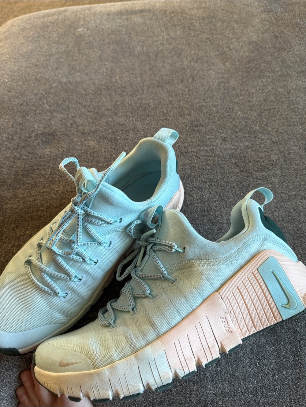 Nike Free Metcons - Aqua/Turquoise Athletic Sneakers